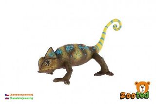 Obrázek z Chameleon jemenský zooted plast 18cm v sáčku 